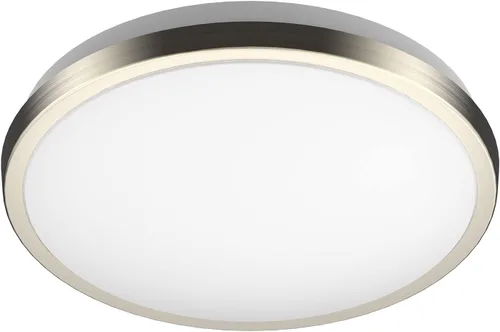 Vista 6 de DYMOND Lámpara de techo LED de montaje al ras de 10 pulgadas, lámpara de techo regulable para baño, cocina, cuarto de lavandería