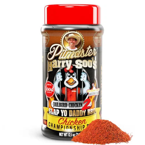 Vista 12 de Slap Yo Daddy BBQ Rub Seasoning, California Style Santa María – Condimento de Santa María galardonado de PItmaster Harry Soo – Savory SPG Rub