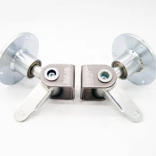 Vista 8 de Nudillo de dirección, Kart puntal de dirección delantera, husillo de nudillo, 0.669 in 3 pernos rueda delantera buje de rodamiento brida