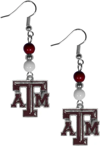 Vista 8 de Siskiyou Pendientes colgantes de cuentas deportivas de la NCAA