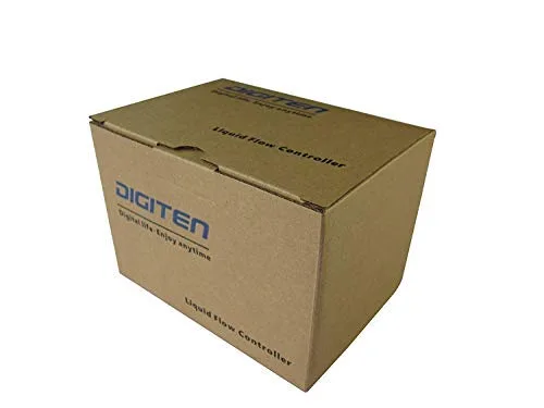 Vista 8 de DIGITEN Medidor de control de flujo de agua con pantalla LCD, controlador cuantitativo de líquidos + medidor de flujo de combustible G3/8 pulgadas