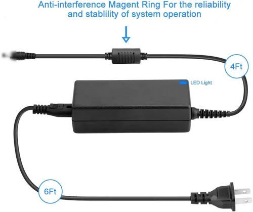 Vista 3 de Nuevo adaptador de CA/CC para Dell Inspiron 24 5000 Series 24-5000 5459-D1848 5459D1848 23.8 "Full HD PC de escritorio todo en uno 90 W Cable