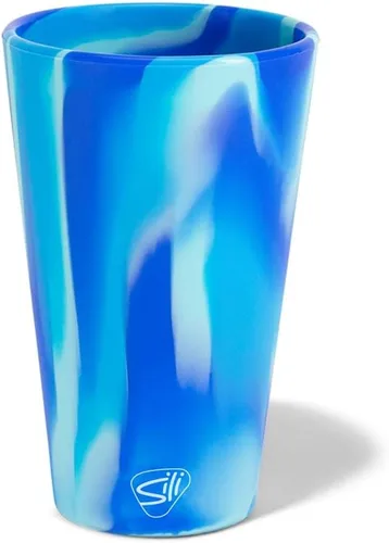 Vista 56 de Silipint Vaso de pinta de silicona de 16 oz – Vaso reutilizable irrompible sin BPA de silicona – Apto para lavavajillas, microondas y congelador