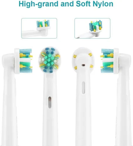Vista 2 de Recambio de cabezales de repuesto para cepillo de dientes eléctrico oral Pro 1000 Pro 3000 Pro 5000 Pro 7000 Vitality Floss Action, 8