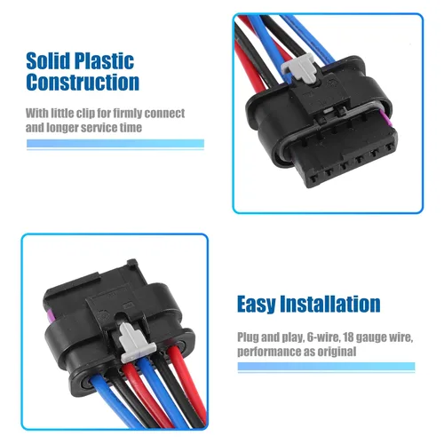 Vista 4 de X AUTOHAUX Arnés de cableado de luz trasera para Mini Cooper F55 F56 F57 63217361305