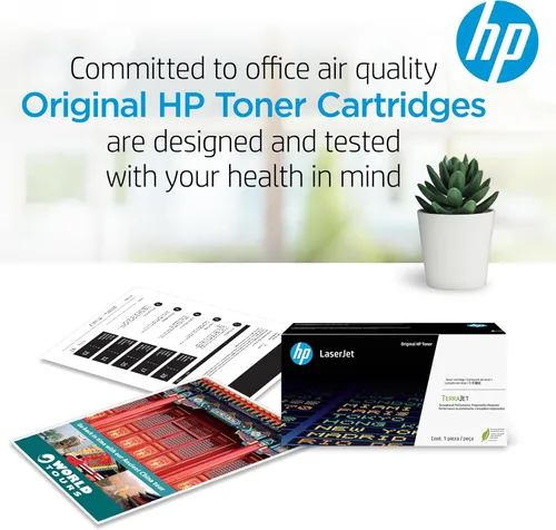 Vista 9 de HP 410A (CF412A) cartucho de tóner original LaserJet amarillo