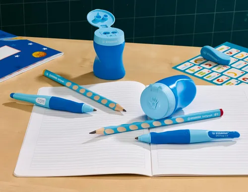 Vista 7 de Afilador ergonómico de contenedores - STABILO EASYsharpener - 3 en 1 - Diestro - Gasolina