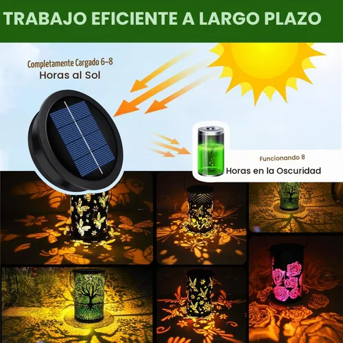 Vista 4 de Paquete de 4 piezas de repuesto de luz solar (parte superior de 3.23 pulgadas, parte inferior de 2.83 pulgadas), piezas de linterna solar