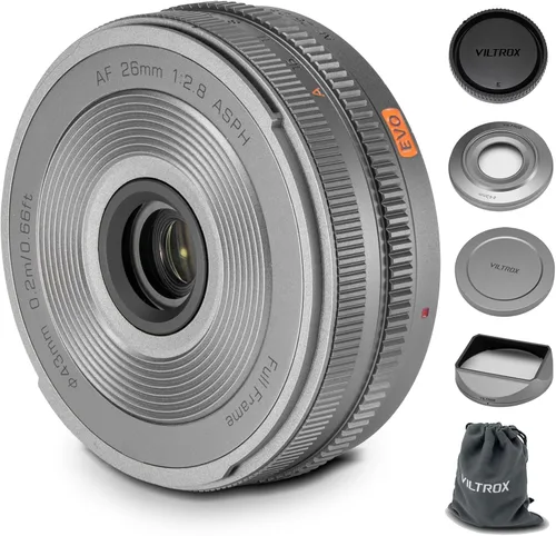 Vista 29 de VILTROX 9mm F2.8 lente E-Mount APS-C para Sony, lente Prime ultra gran angular con enfoque automático para cámaras Sony E-Mount FX30 ZV-E10 ZV-E10II