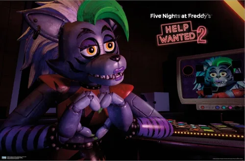 Vista 2 de Trends International Póster de pared de lienzo de Five Nights at Freddy's: Help Wanted 2 - Roxanne Wolf