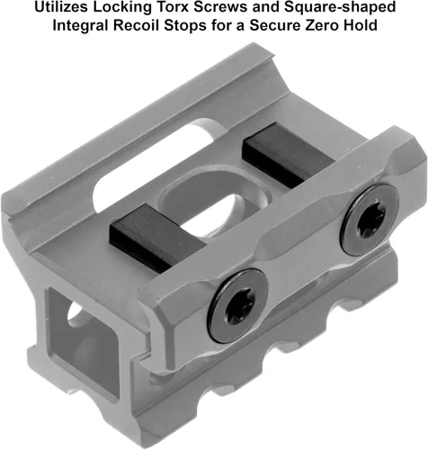 Vista 6 de UTG Picatinny - Soporte elevador de 3 ranuras