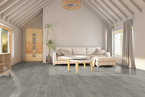 Vista 50 de MSI McKenna 7 pulg. x 48 pulg. Piso de vinilo de lujo, losetas de núcleo rígido, baldosa LVT, LVT impermeable, acabado de veta de madera, marrón