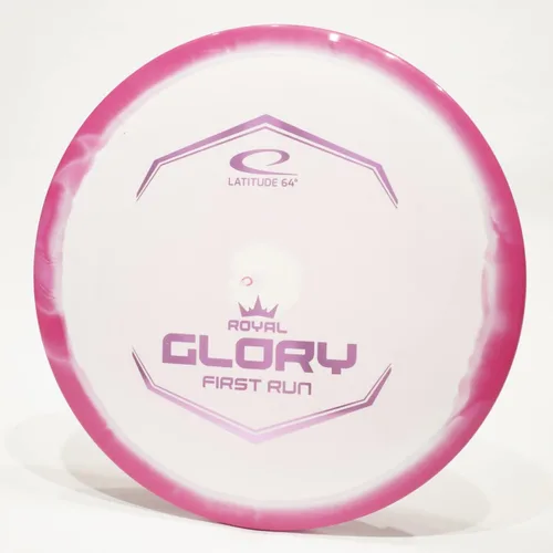 Vista 2 de Latitude 64 First Run Orbit Glory (Royal Grand) - Disco de golf para conductor, color y peso rosa (oscuro), 6.17-6.21 oz