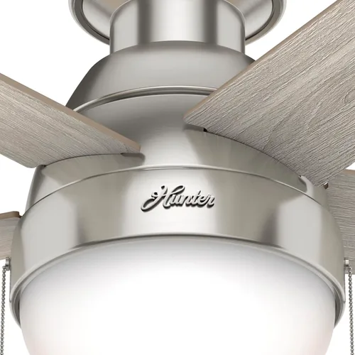 Vista 11 de Hunter Anslee 50278 - Ventilador de techo para interiores de 46 pulgadas con luz LED, ventilador de techo con cadena de tracción, para dormitorio