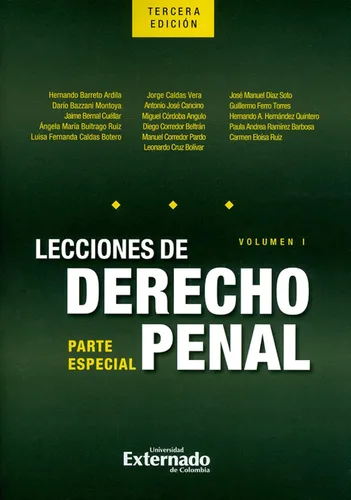 Lecciones de derecho penal. Parte especial. Volumen I. Tercera edición (Spanish Edition)