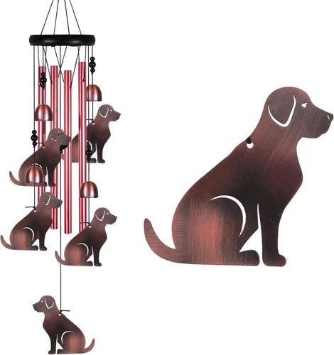Vista 9 de Campanillas de viento para gatos al aire libre, decoración de interiores, atrapavientos románticos móviles hechos a mano, campanillas de gato