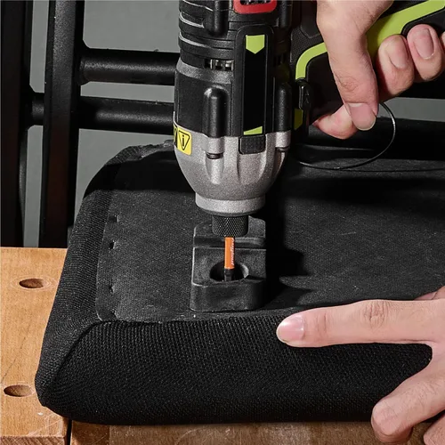 Vista 9 de toolant 10 piezas (SAE) Juego de brocas hexagonales de acero S2 con vástago hexagonal de 1/4", puntas mecanizadas CNC con magnetismo, 2" de largo