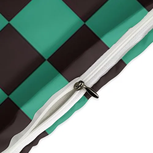 Vista 8 de INFLAG Juego de ropa de cama de anime: juego de funda de edredón de microfibra cepillada suave de 68 x 90 pulgadas, 3 piezas, 1 funda de edredón