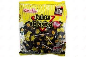 Vista 2 de Monte's, Paleta Clasica, Paletas de caramelo de leche fresca, 40