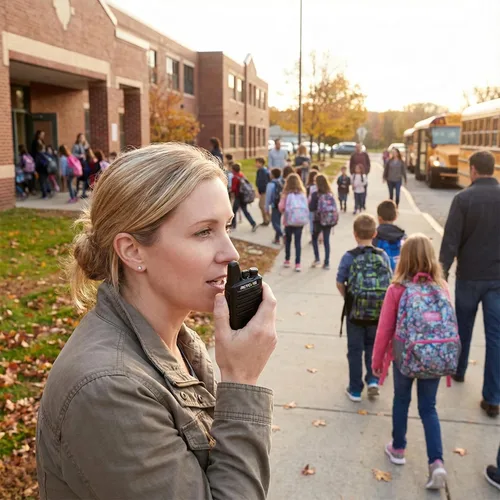 Vista 10 de Retevis RT22 Radio Bidireccional, Walkie Talkies Recargables de Largo Alcance (Paquete de 10) con Cargador de 10 Vías, Barra de Progreso de Carga