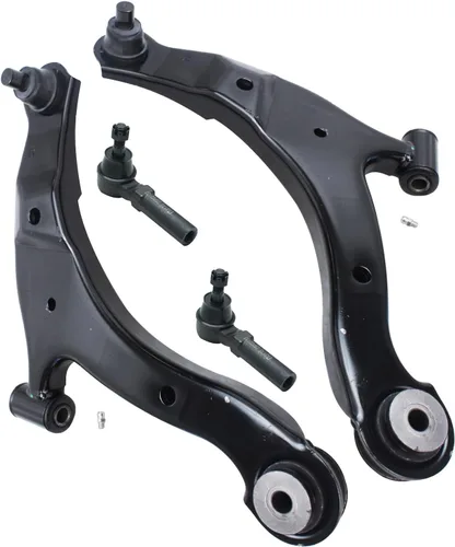 Vista 157 de Detroit Axle - Kit de brazos de control delanteros de 4 piezas para Nissan Cube 2009-2014, Nissan Versa 2007-2012 2 brazos de control inferiores