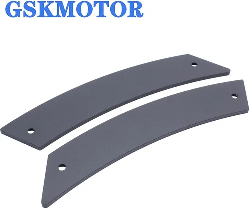 Vista 2 de 1 par de manijas de aluminio para panel de puerta, color negro, 2 manijas+4 tornillos compatibles con VW Beetle Bug 1998-2010