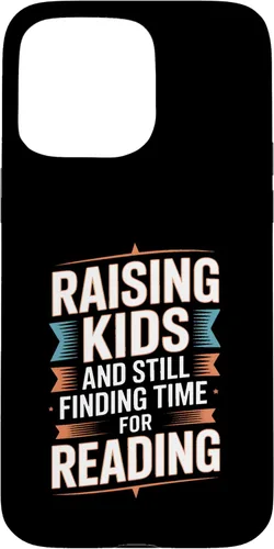 Vista 31 de Raising Kids and Still Finding Time for Reading Case for iPhone 17