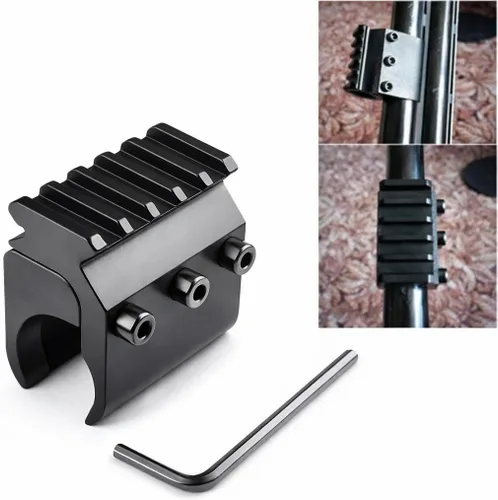 Vista 2 de 360 Tactical Universal 21mm Weaver Base Adaptador Convertidor de Cañón Alcance de Alcance de Carga Pesada