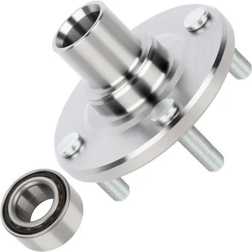 Vista 24 de ECCPP Repuesto para buje de cojinete de rueda 512291 para Mitsubishi Endeavor 2004-2008 AWD Conjunto de cojinete eje trasero 5 lengüetas