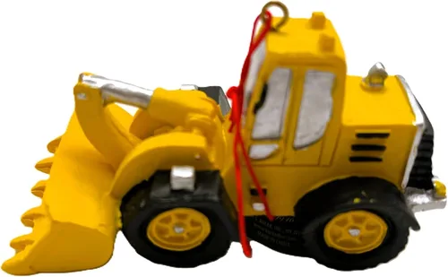 Country Marketplaces Camión de construcción Adornos Bulldozer amarillo