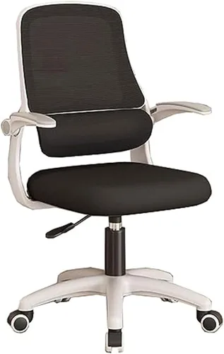 High Back Desk Chair,Ergonomic Office Chair,Mesh Desk Lumbar Support Computer Chair with Wheels and Flip-up Arms,Swivel Task Adjustable Height Home
