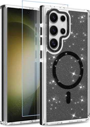 Vista 63 de Funda magnética para Google Pixel 10 Pro XL, fluorescente, color [Compatible con Magsafe] [Bonito diseño fluorescente de moda] a prueba de golpes