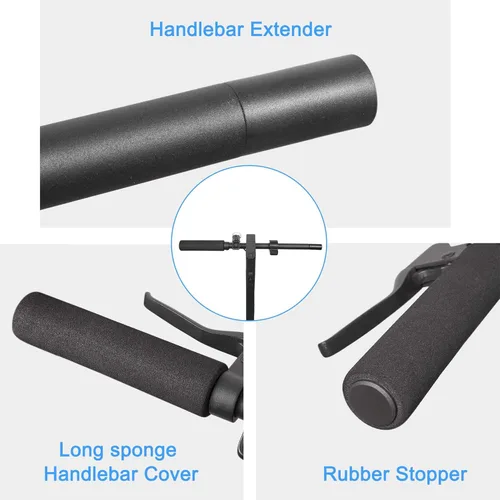 Vista 3 de TOMALL Ampliación Grip Manillar Esponja Antideslizante Extensor de manillar Protección alargada Cubierta de manillar Compatible para Xiaomi M365/Pro