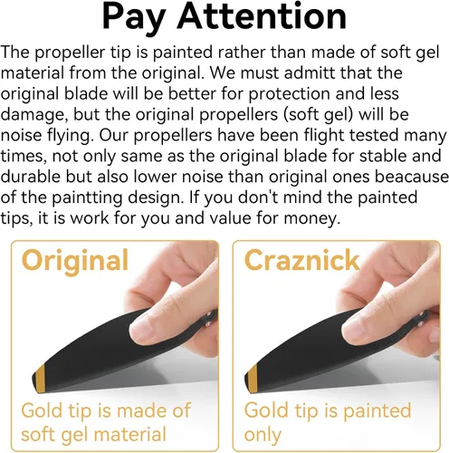 Vista 8 de 32 piezas de hélices para DJI Mini 4K/Mini 2 SE/Mini SE, accesorios de bajo ruido para DJI Mini Serie 2 Accesorios para drones Tornillos