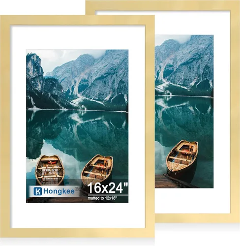Vista 79 de Hongkee - Juego de 2 marcos de fotos, HK042515-MD5.5X8.5-BK(2PK)