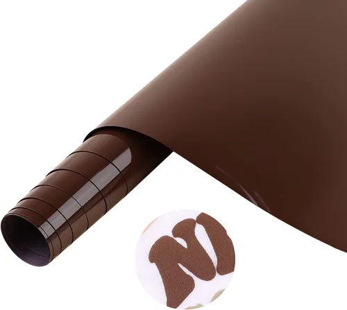 Vista 41 de Tintnut Rollo de vinilo de transferencia de calor, 10 pulgadas x 6 pies, rollo de espuma de transferencia térmica de color verde bosque 3D mediano