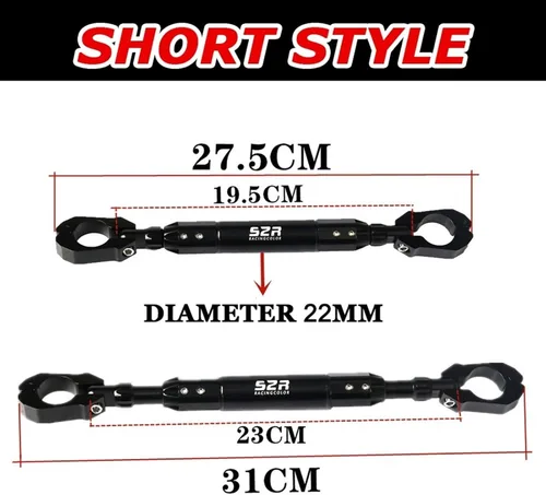 Vista 3 de Soporte para teléfono Benelli TRK702 TRK702X TRK 702 X 2022 (color negro largo, tamaño: 1)