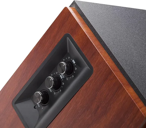 Vista 3 de Edifier R1700BT - Altavoz Bluetooth para estantería - Monitores activos de campo cercano para estudio - Altavoces alimentados 2.0, configuración