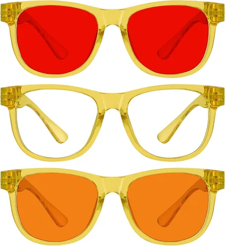 Vista 71 de Eyekepper Gafas de luz azul para hombre y mujer, paquete de 6 lentes Pilot Paquete de 6 color mezclado