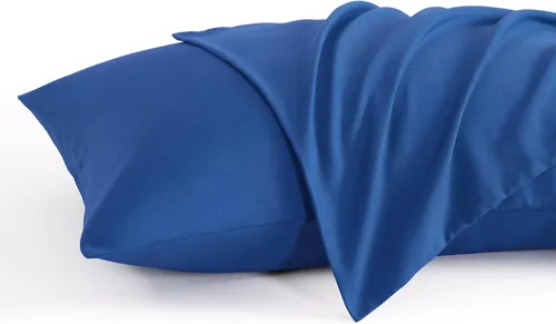 Vista 26 de NTBAY Juego de 2 fundas de almohada corporales, paquete de 2 fundas de almohada de microfibra cepillada de 20 x 54 pulgadas, suaves, resistentes a