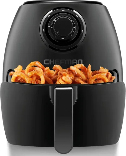 Vista 12 de CHEFMAN Freidora de aire digital multifuncional+ asador, deshidratador, horno de convección, 17 ajustes preestablecidos de pantalla táctil