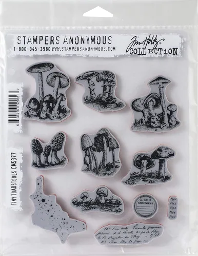 Vista 2 de Tim Holtz - Stampers Anon Cling RBBR - Juego de sellos