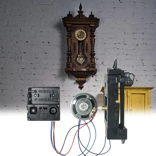 Vista 5 de Reloj Movimiento Cuarzo Movimiento Reloj Piezas De Repuesto Conjunto Reemplazable Conveniente Gran Plástico 1 Set