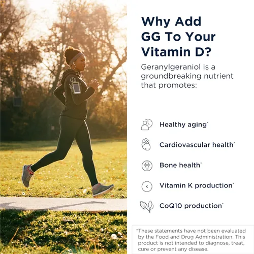Vista 4 de Designs for Health Vitamin D Supreme - Vitamina D 5000 IU con 2000 mcg de vitamina K como MK4 para la salud ósea, salud del corazón, estado de ánimo