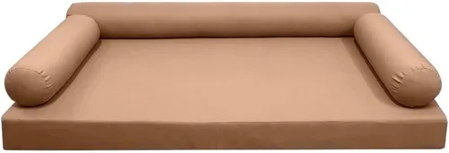 Vista 2 de * Solo funda*-Estilo 6 fundas de almohada para colchón de sofá cama para exteriores, borde de cuchillo, tamaño matrimonial - AD104