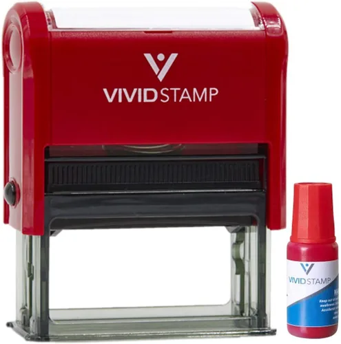 Vista 12 de Sello de goma autoentintado de pago (negro) - mediano