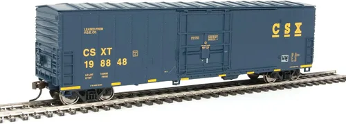 Walthers Trainline Boxcar aislado listo para funcionar-CSX 931-1804 HO Scale Model Railroad - Modelo de carga