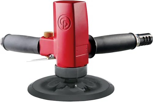 Vista 5 de Chicago Pneumatic CP7269S - Pulidora de ángulo de aire de 7 pulgadas (7.008 in), 0.71 HP / 530 W - 5000 RPM, rojo