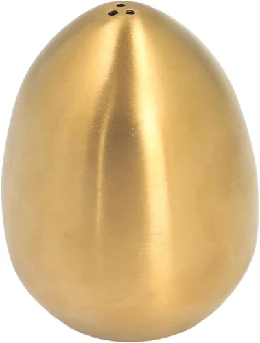 Vista 7 de Coctelera, coctelera de acero inoxidable en forma de huevo para el hogar y utensilios de cocina (dorado), Oro
