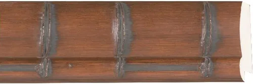 Vista 7 de Marco de bambú de 3.5 x 5 pulgadas de madera maciza marrón chocolate de 3 pulgadas de ancho de 3 pulgadas Profundidad del marco interior de 0.5